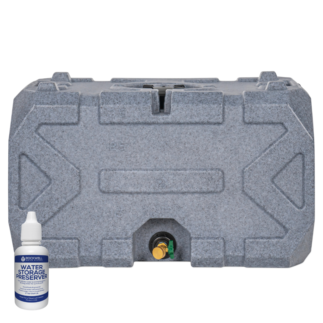 Exodus 35 Gallon Water Tank - Emergency Preparedness Water Storage