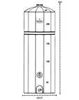QuakeTank 250 Gallon Water Tank