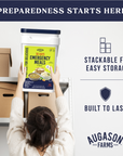 30-Day 1-Person Emergency Food Supply Kit, 194 Servings