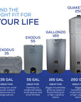 Exodus 55 Gallon Water Tank