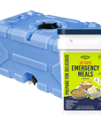 The 30 Day Emergency Starter Kit - 35 Gallon Water Tank & 1-Person 30-Day Emergency Food Supply Kit