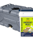The 30 Day Emergency Starter Kit - 35 Gallon Water Tank & 1-Person 30-Day Emergency Food Supply Kit