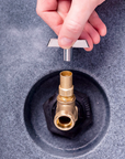 child safe water faucet for tank with removable key