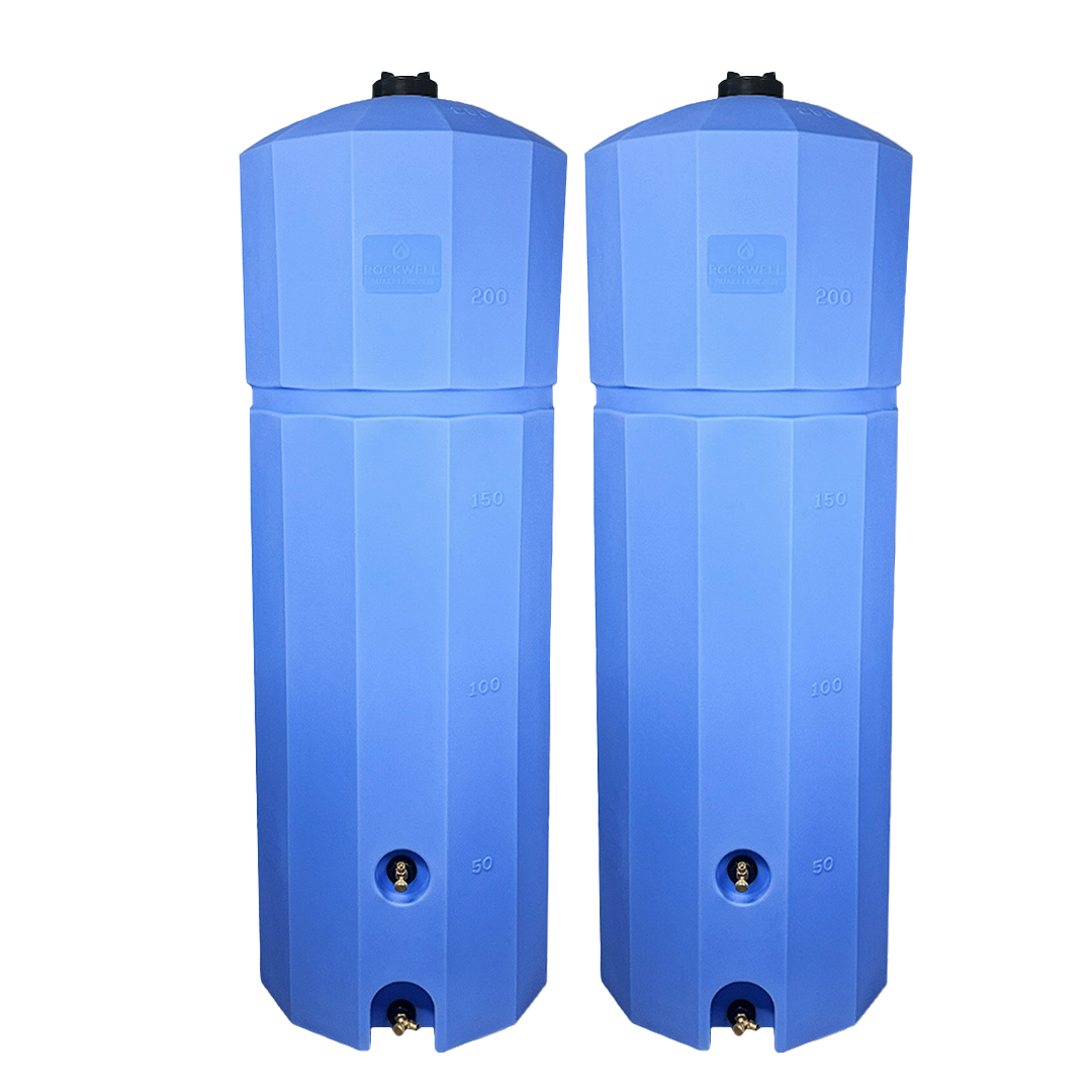 QuakeTank 250 Gallon - 2 Pack Bundle