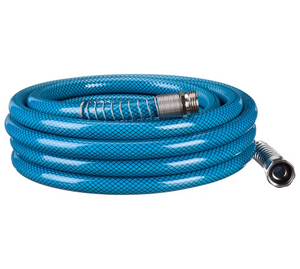 Drinking safe water hose for and emergency water storage tank